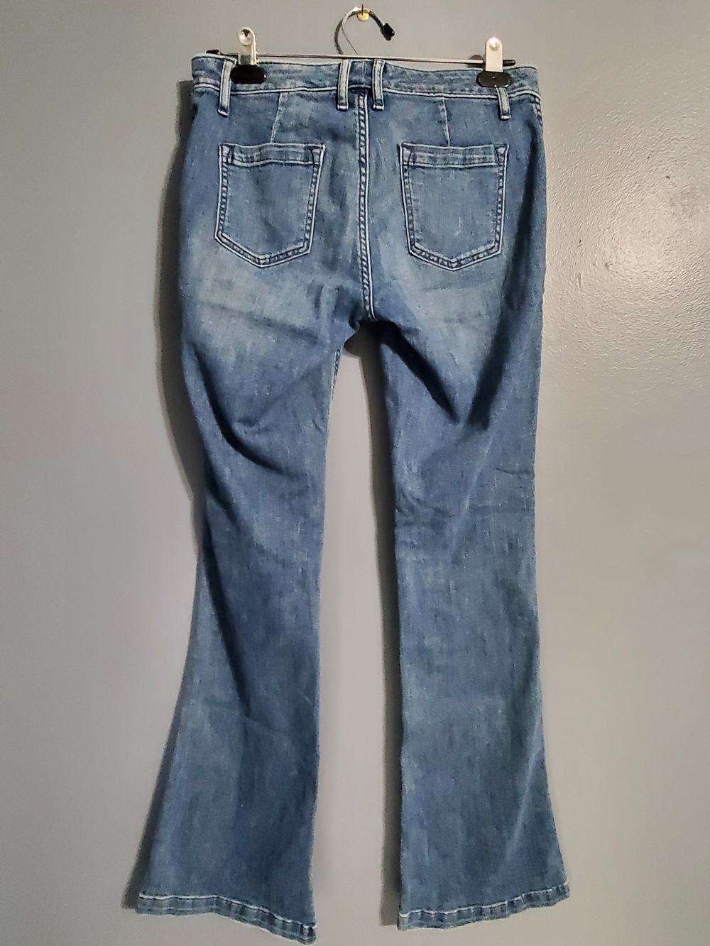 GAP Hadley Women's Blue Flared Jeans Size 4 - Picture 4 of 8